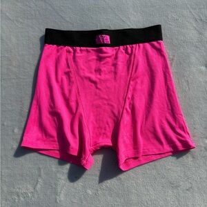 3/$30 XOX Betsey Johnson Neon Pink Lounge Boy Shorts - S
